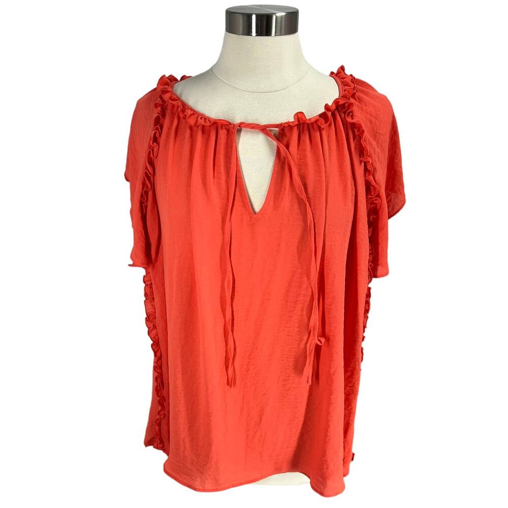 WORTHINGTON Ruffle Blouse SZ X-Large